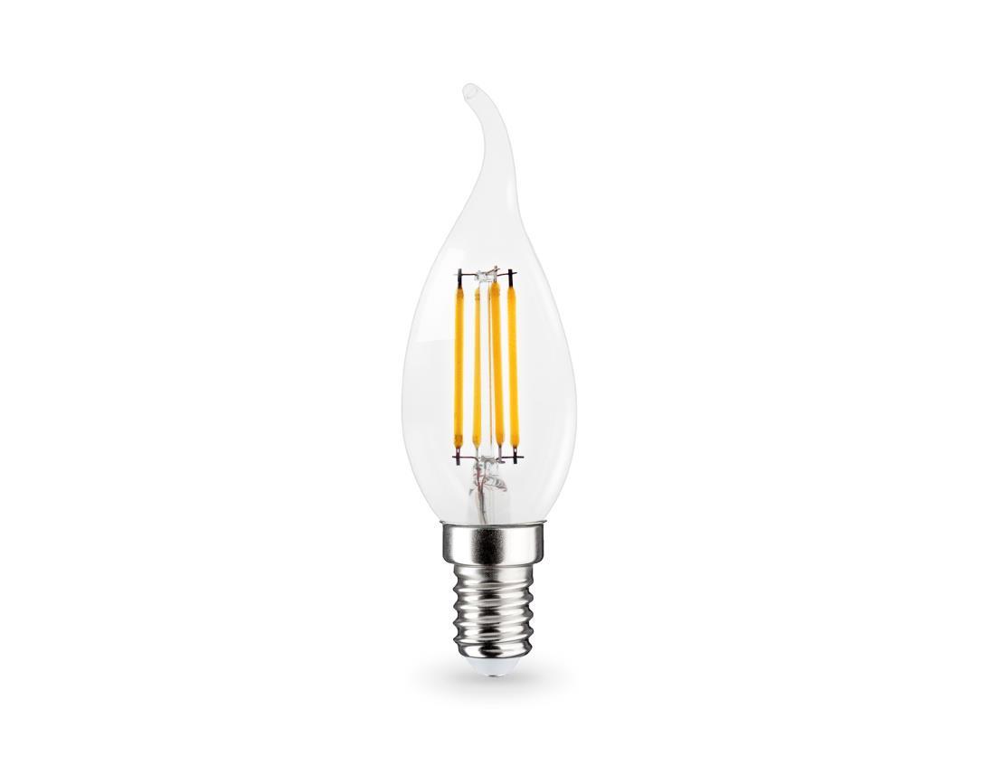 Лампа светодиодная Свеча на ветру CF35 11W 4000K Ambrella light Bulding 351124