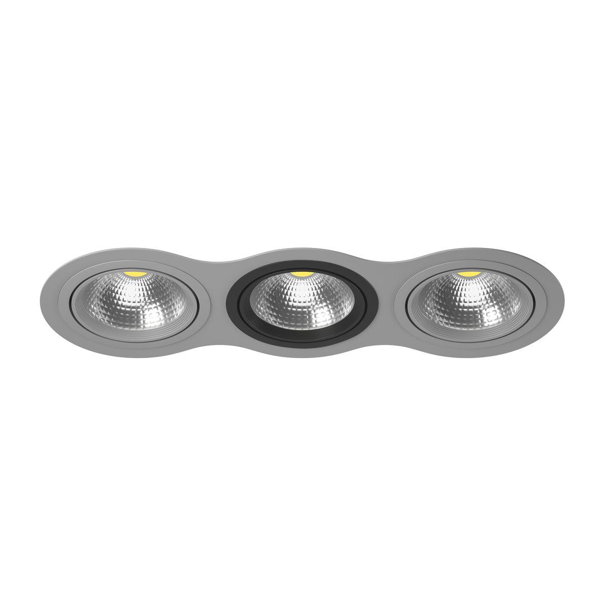 Комплект из светильника и рамки Lightstar Intero 111 (217939+217909+217907+217909) i939090709