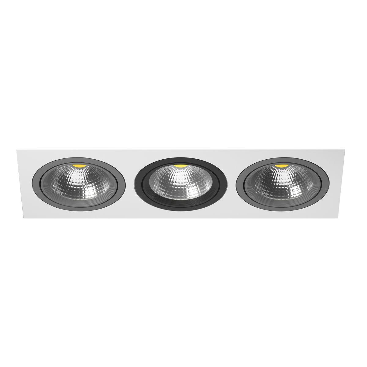 Комплект из светильника и рамки Lightstar Intero 111 (217836+217909+217907+217909) i836090709