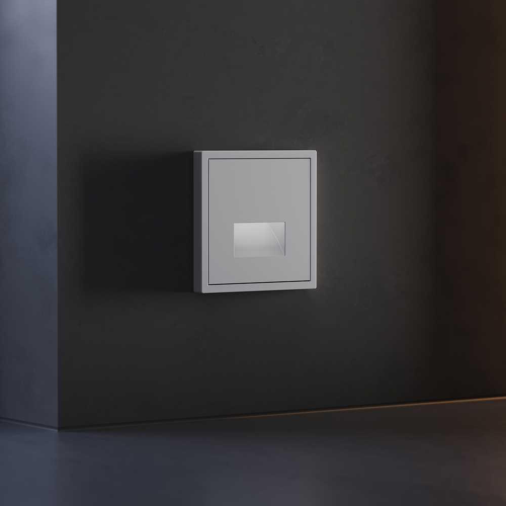 Накладка для подсветки светодиодной, S70 (серый) Voltum VLS002316