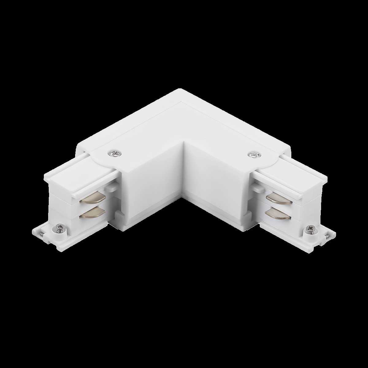 Соединение угловое перекидное с подводом питания к треку 5040xx-(F)/(R) Quattro Lightstar 504126-FRPS