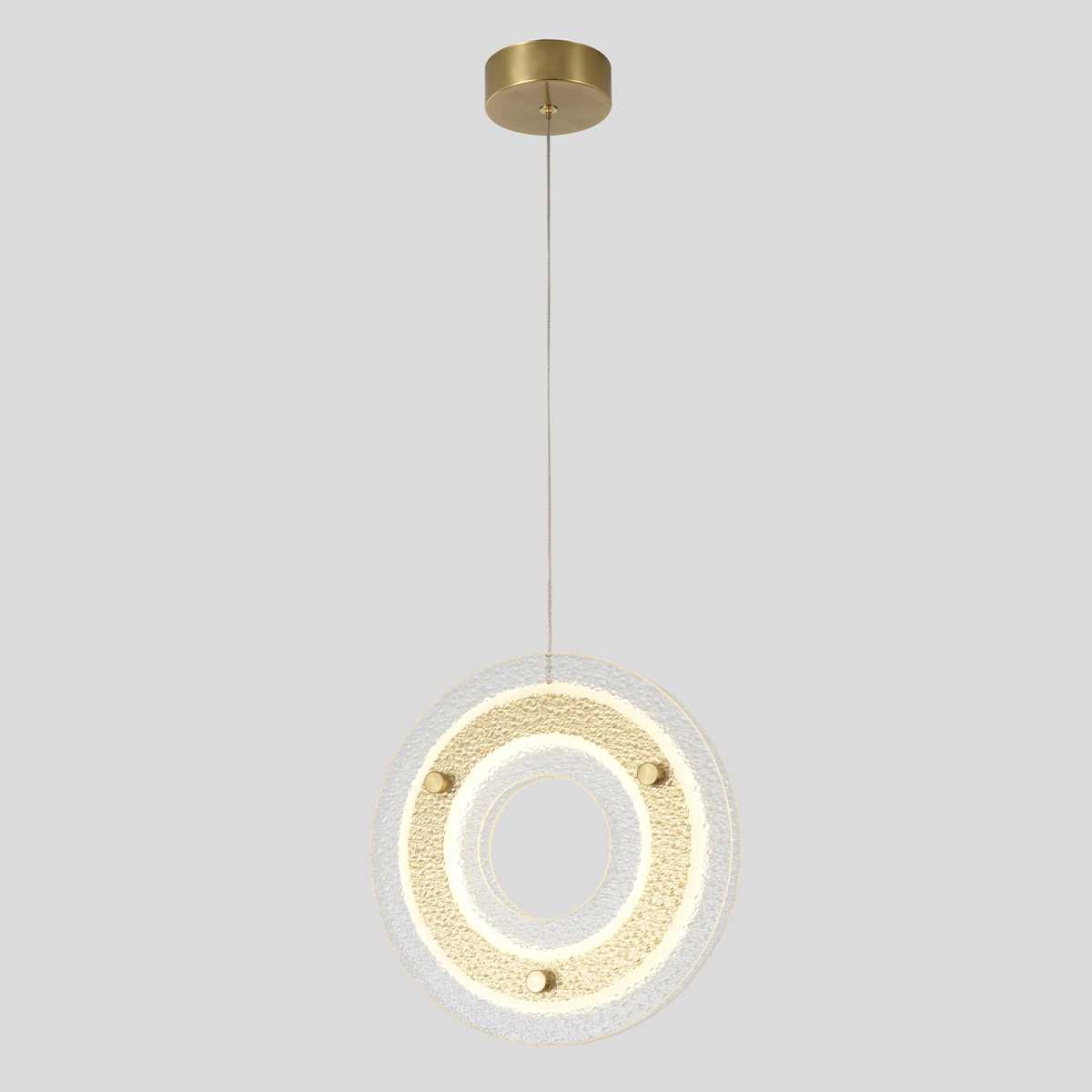 Подвесной светильник Crystal Lux DIEGO SP25W LED BRASS