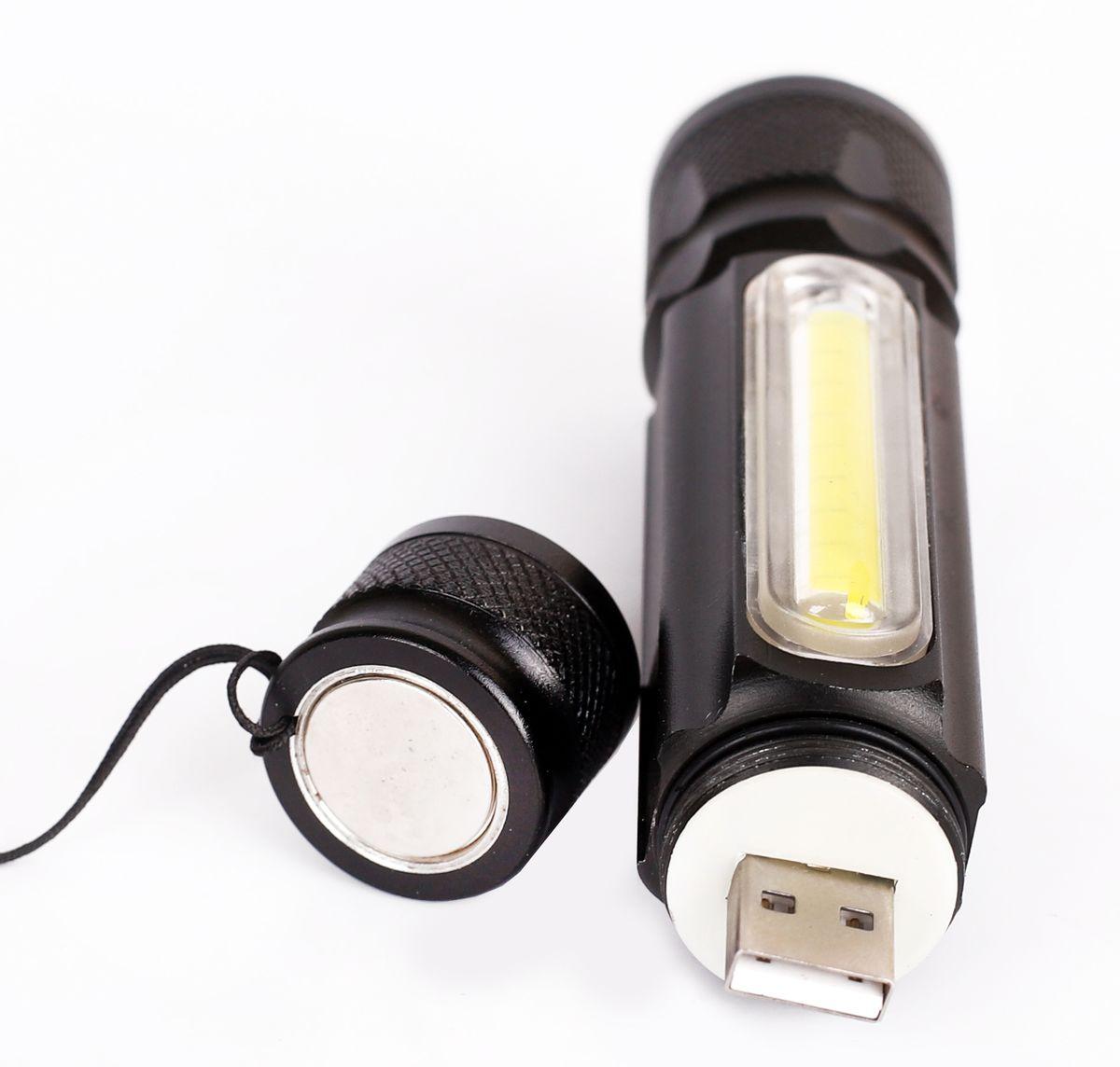 Ручной светодиодный фонарь Ultraflash аккумуляторный 110х28 400 лм LED51524 14661