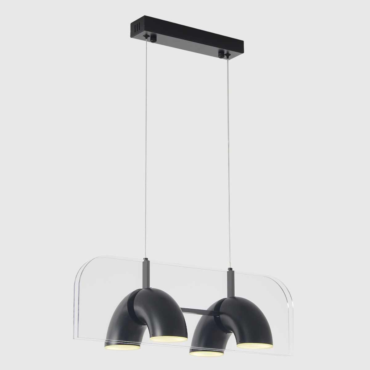 Подвесной светильник Crystal Lux ELEMENT SP24W LED BLACK