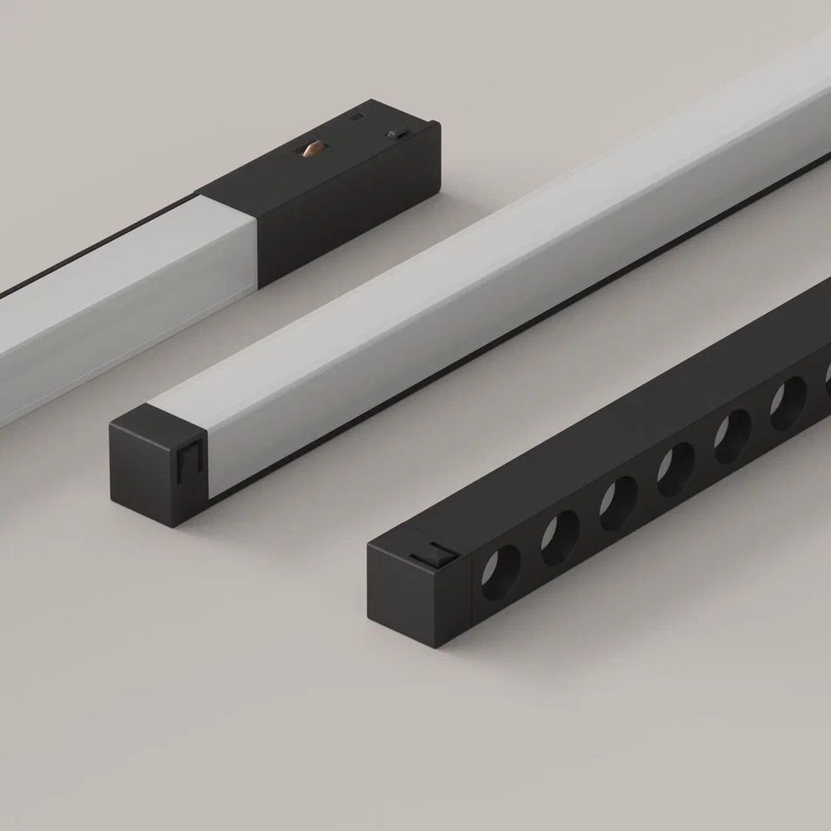 GRAFFIT Линейный светильник LINE LED 48В 14Вт 4000К CRI90 120° PWM черный