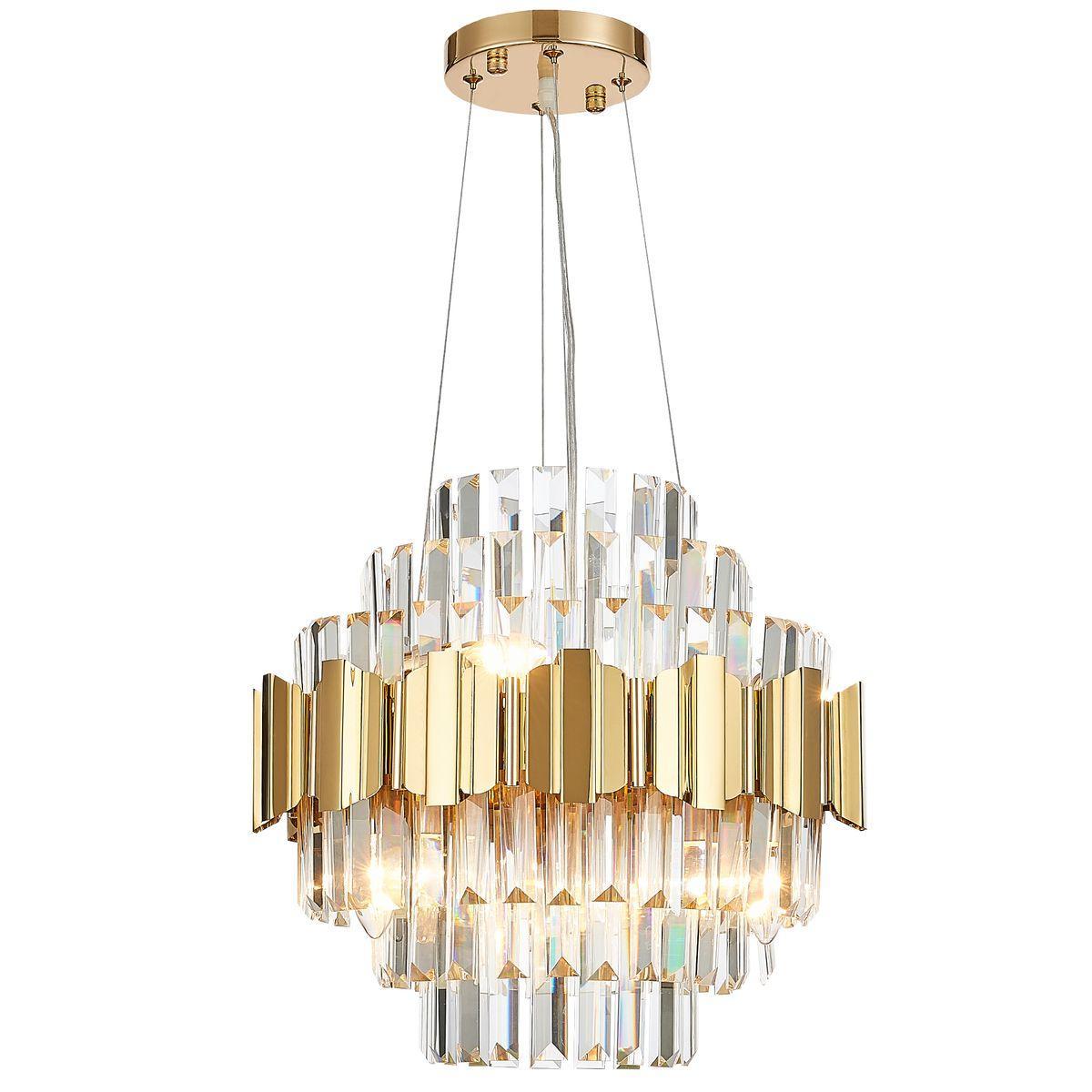 Подвесная люстра Natali Kovaltseva Ruby 81442/6C Gold