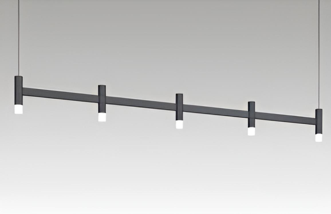 Люстра подвесная Alfa Light F3024-09 MAT BLACK