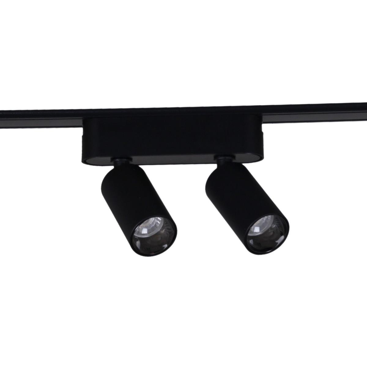 Трековый светодиодный светильник Reluce 13005-9.3-002UR magnetic LED2x5W BK