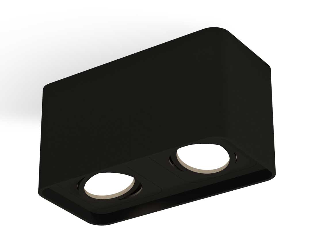 Комплект накладного светильника Ambrella light Techno Spot XS7851010 SBK черный песок (C7851, N7711)