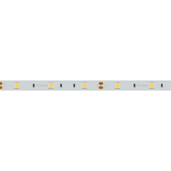 Светодиодная лента Arlight 7,2W/m 30LED/m 5060SMD теплый белый 5M 018102(2)