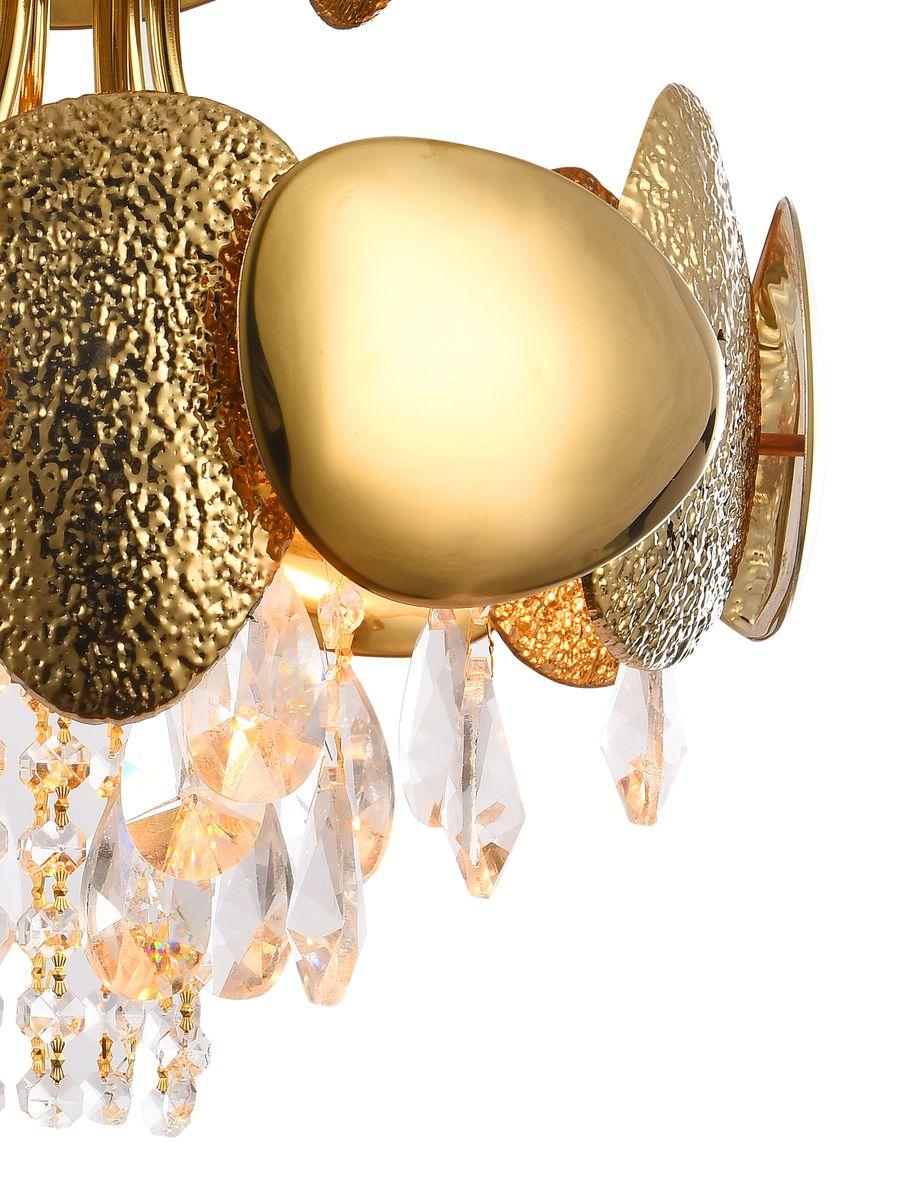 Подвесная люстра Natali Kovaltseva Valencia 91009/4C Gold