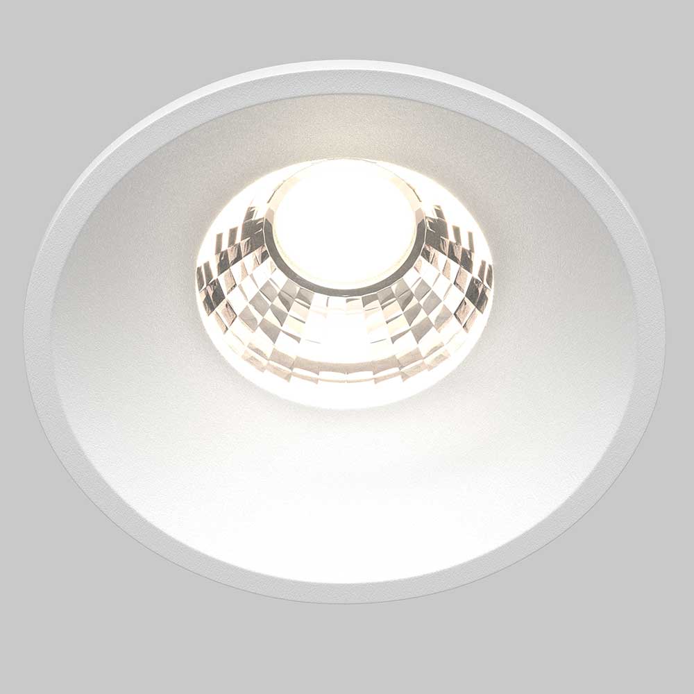 Встраиваемый светодиодный светильник Maytoni Round DL058-7W4K-W