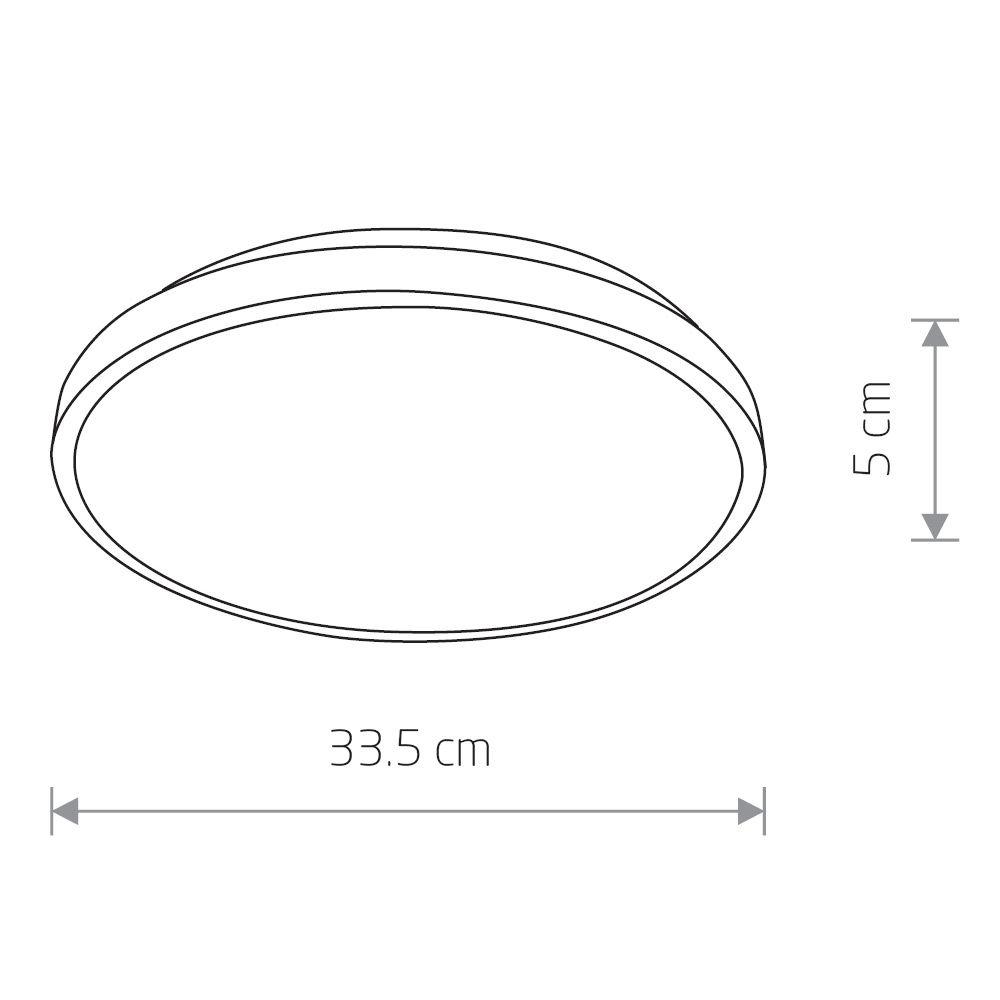 Потолочный светодиодный светильник Nowodvorski Agnes Round Led 8207