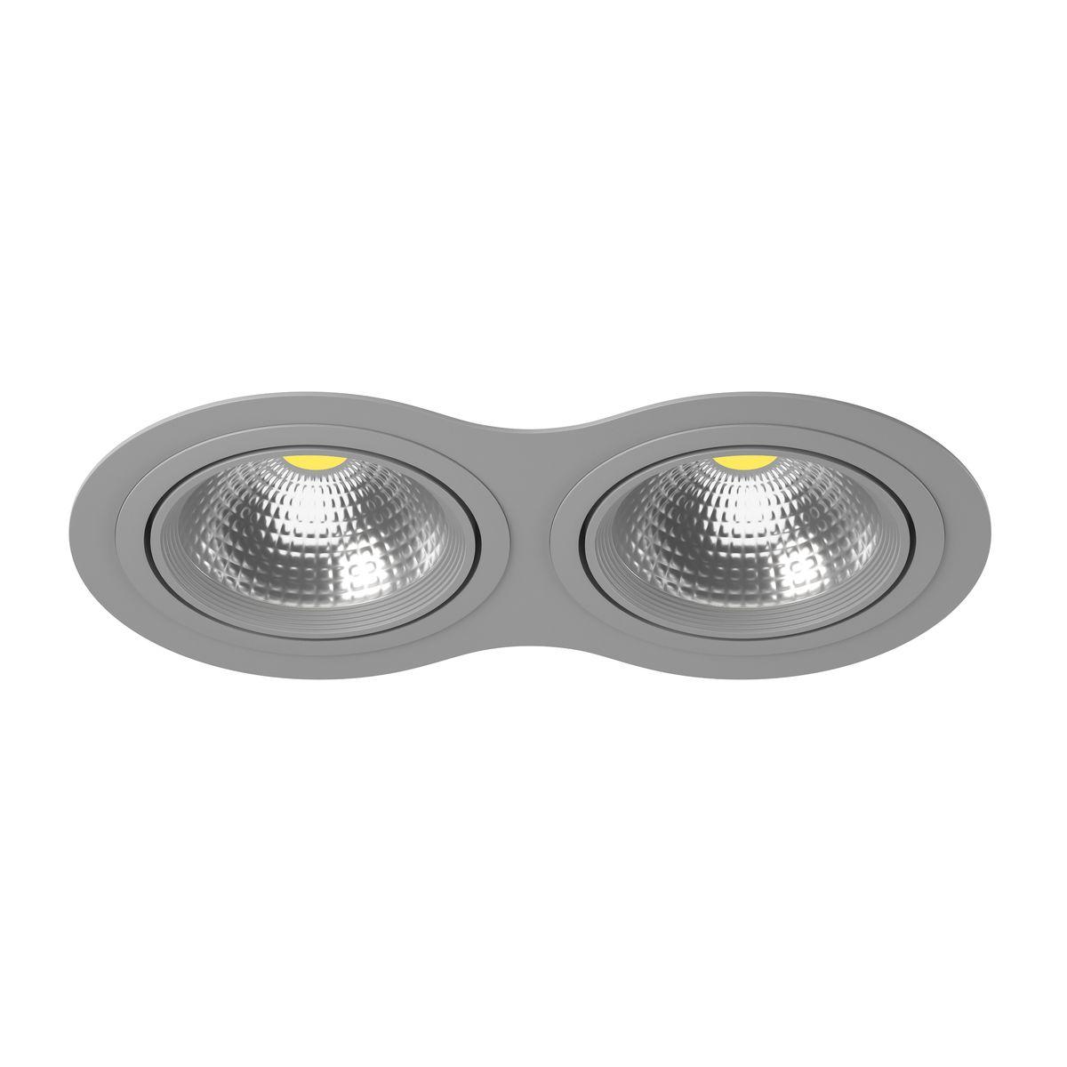 Комплект из светильника и рамки Lightstar Intero 111 (217929+217909+217909) i9290909
