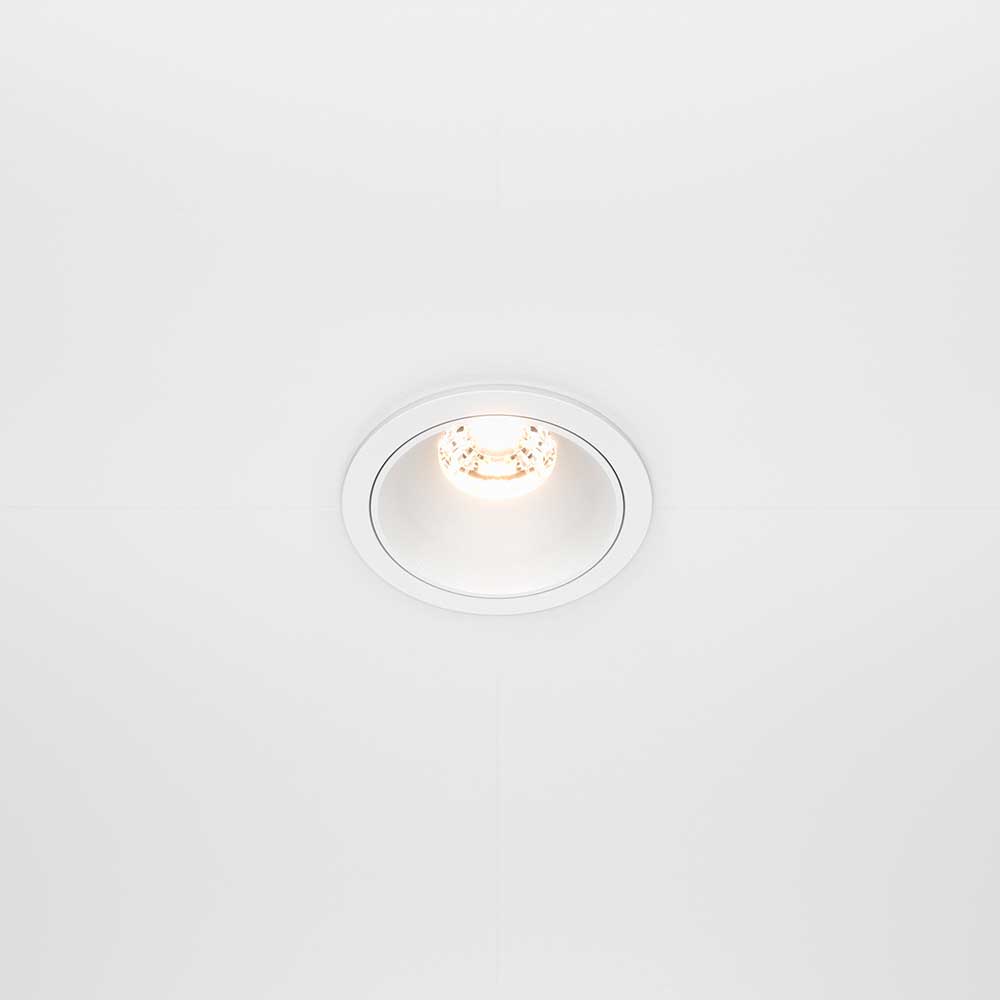 Встраиваемый светильник Maytoni Alfa LED DL043-01-10W3K-RD-W