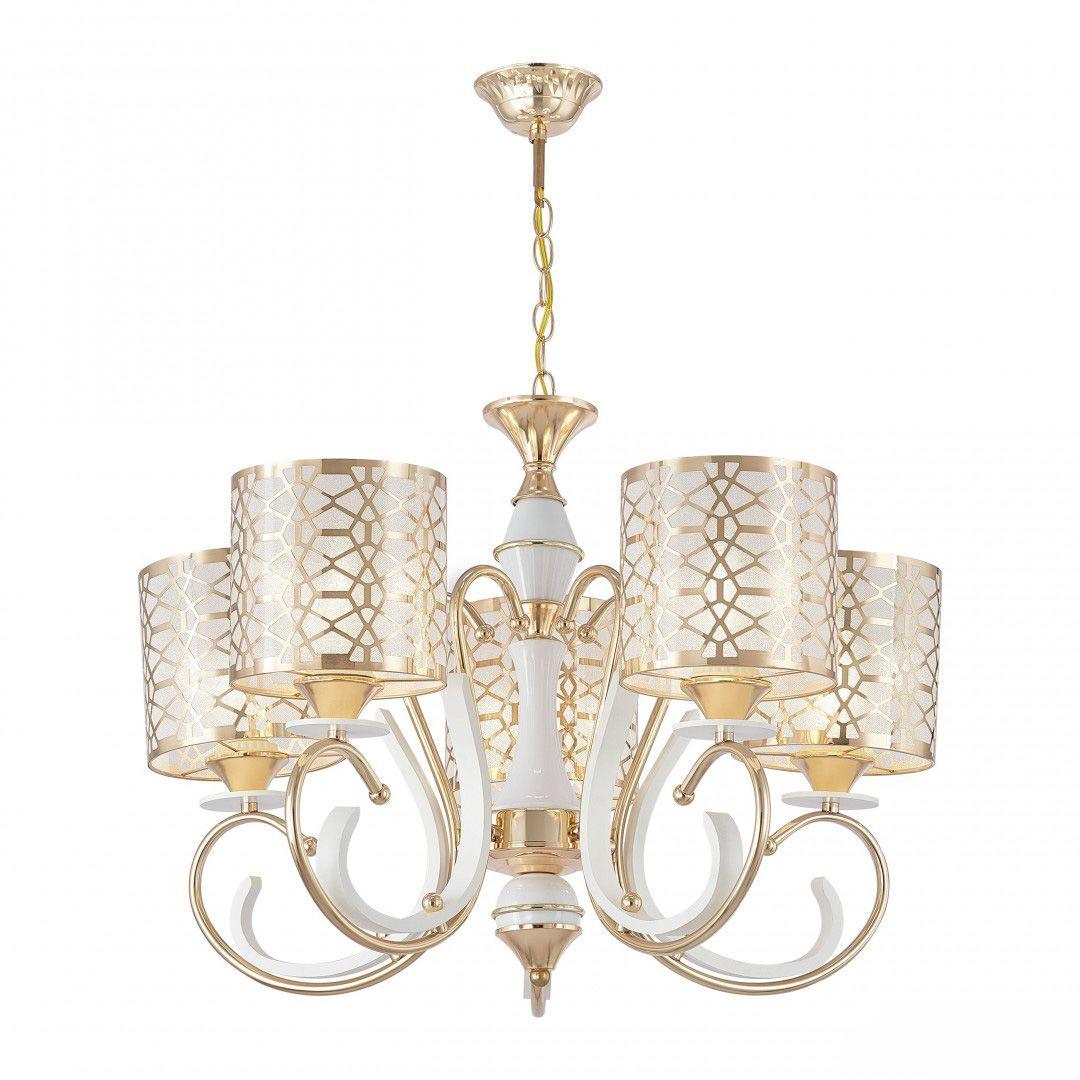 Подвесная люстра Arte Milano Florentia-1237 301237/5 Wh/Gd