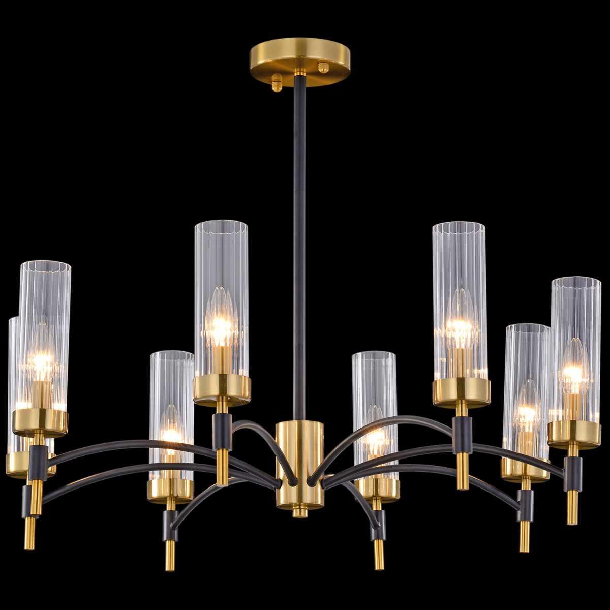 Потолочный светильник ILLUMICO IL5177-8PLS-29 BRASS TUBO