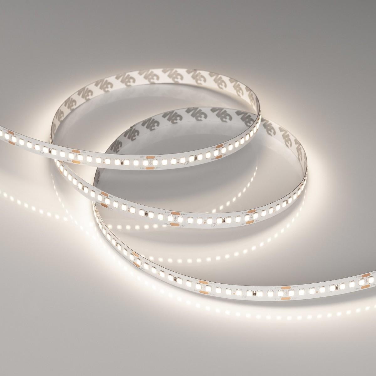 Светодиодная лента Arlight 17,6W/m 192LED/m 2835SMD дневной белый 5M RT-A192-10mm 24V Day4000 036212