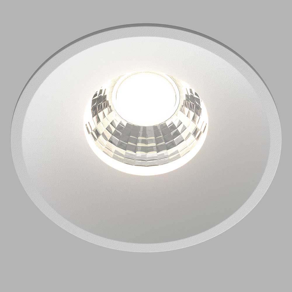 Встраиваемый светильник Maytoni Technical Round DL058-12W4K-W