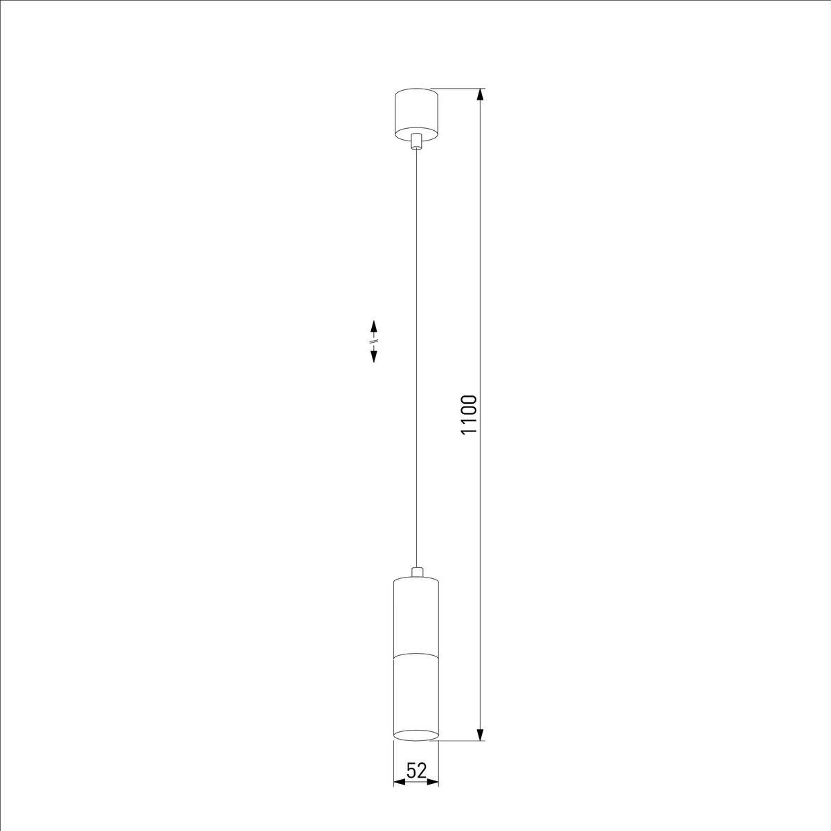 Подвесной светильник TK Lighting 4366 Elit Black