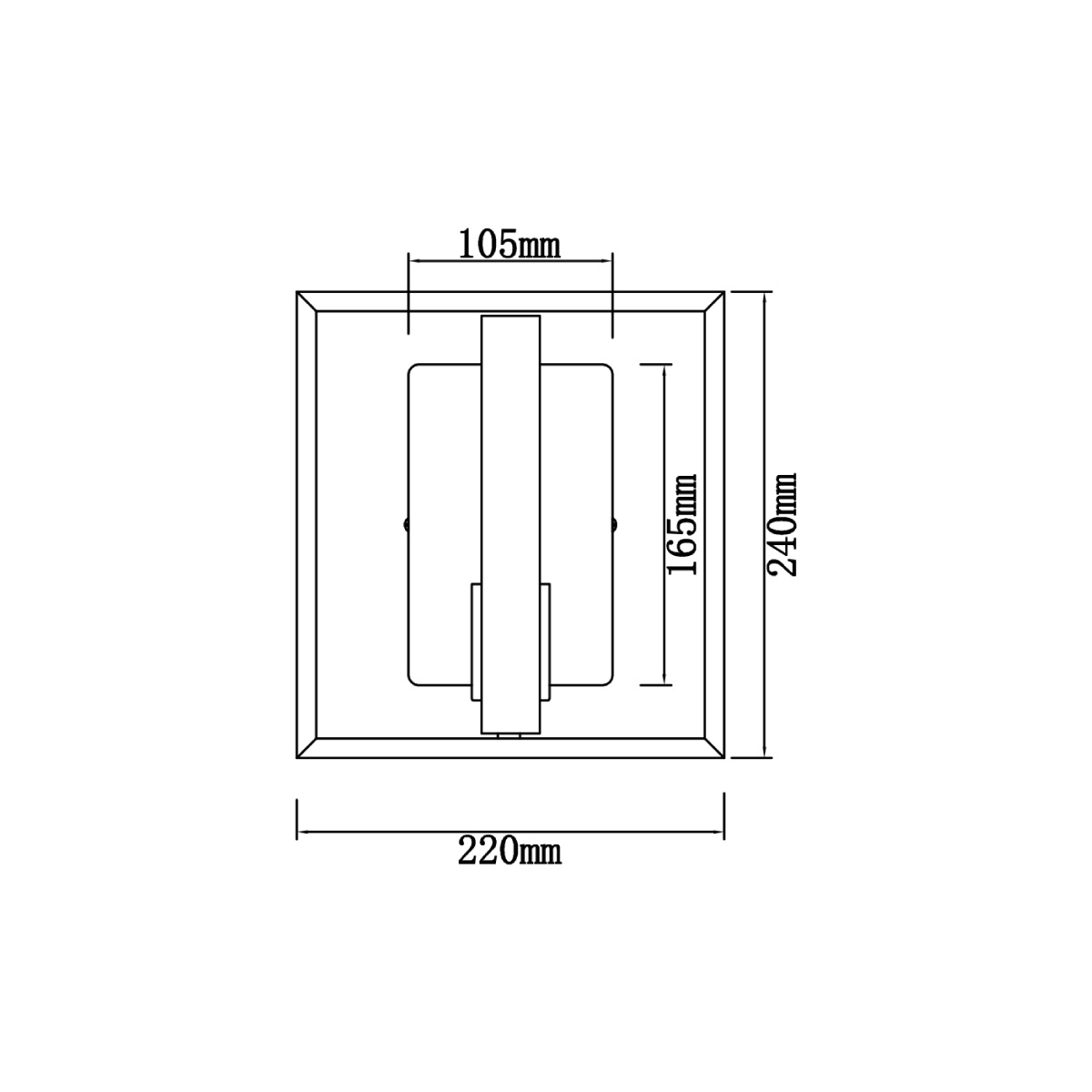 Бра Vele Luce Bastion VL6112W01