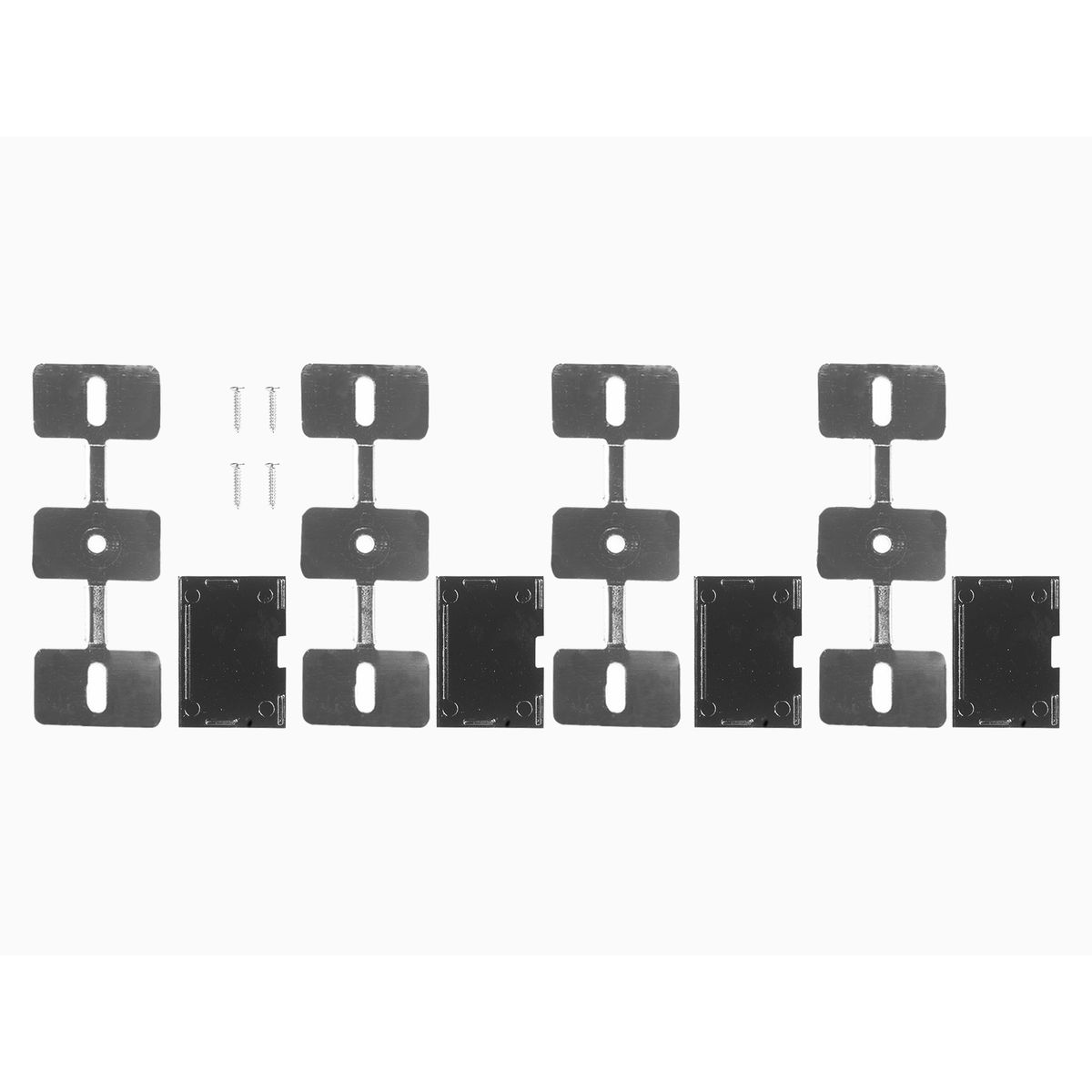 Профиль накладной LEDS POWER СПН5035 алюм. черный с призм.рассеивателем 2м 008523