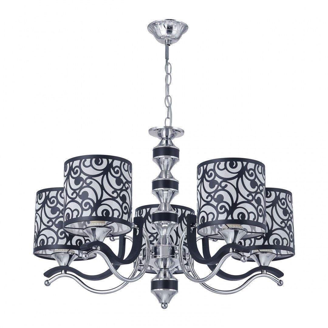 Подвесная люстра Arte Milano Florentia-4957 304957/5 Bk/Ni