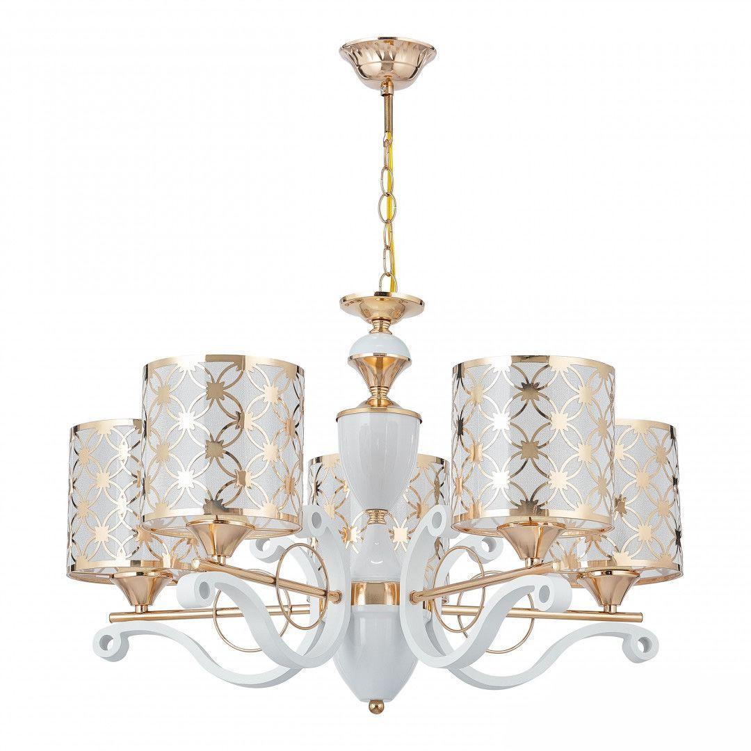 Подвесная люстра Arte Milano Florentia-3097 303097/5 Wh/Gd