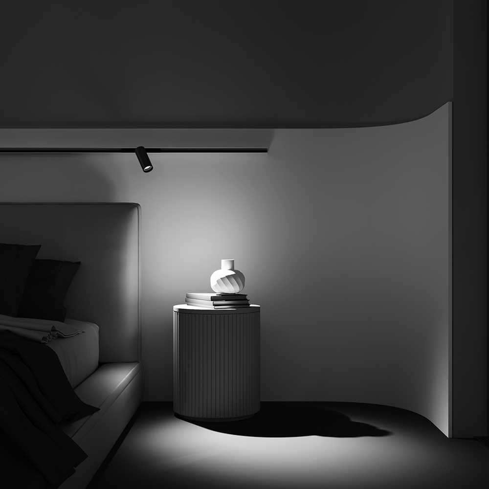 Трековый светодиодный светильник Maytoni Technical Magnetic Exility Focus Led TR032-4-12W3K-M-DS-BBS