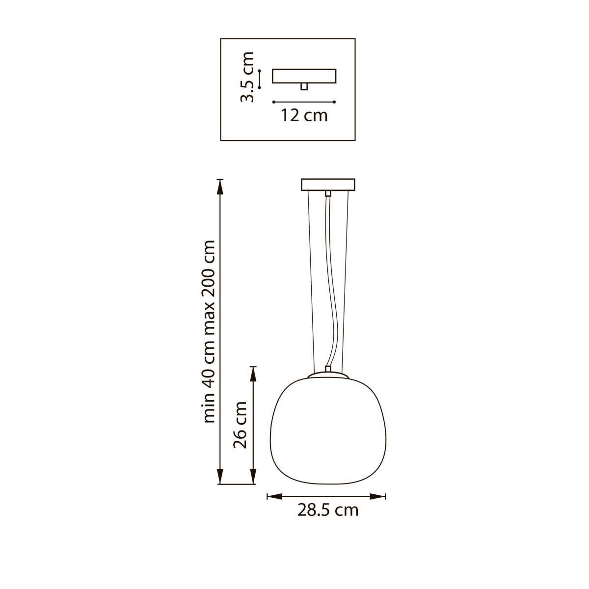 Люстра подвесная 1x12W(led) E27 белый Grazia Lightstar 608116