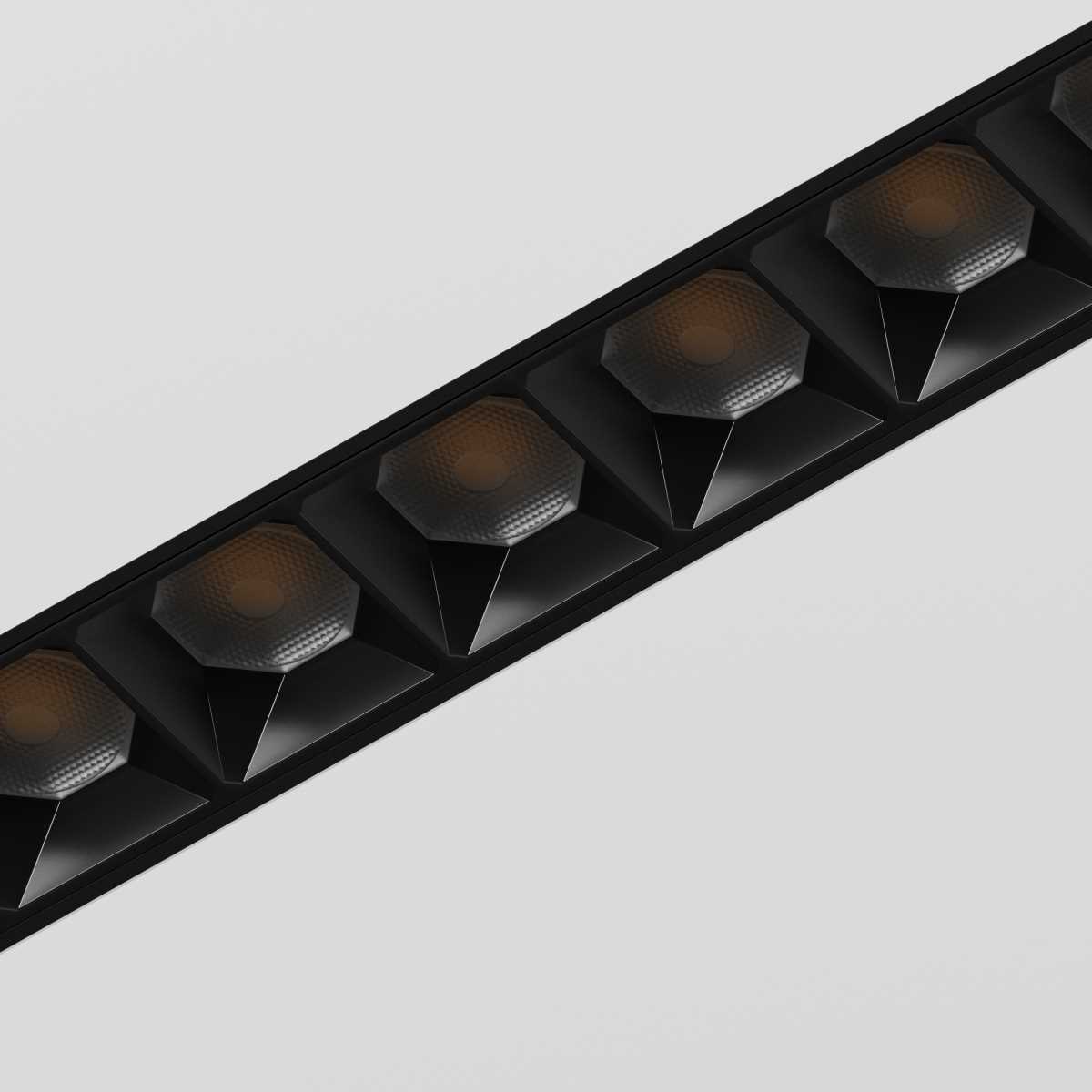 Трековый линейный светильник направленного света Hesby Lighting ElDeko ,220мм-4000К, 12Вт, черный HSBL_0147