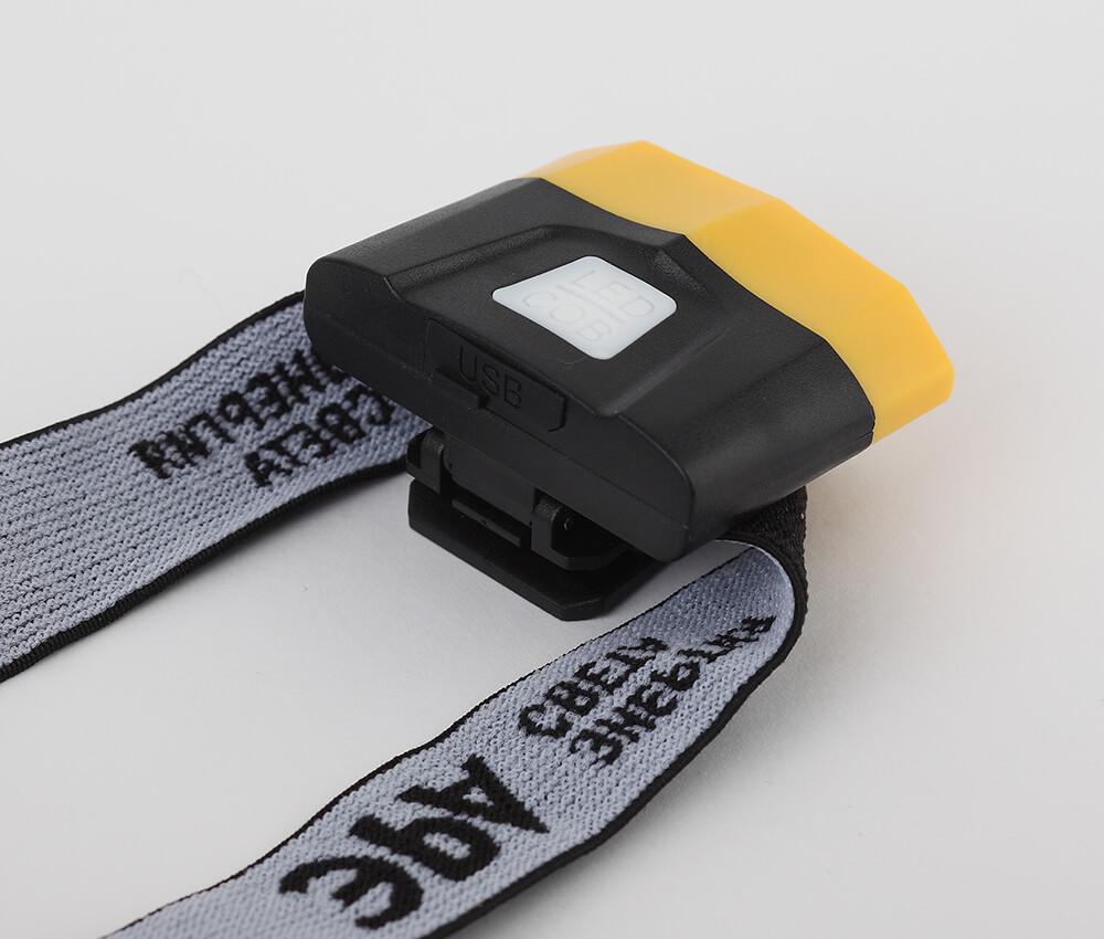 Налобный светодиодный фонарь ЭРА Практик аккумуляторный 32х57 170 лм GA-804 Б0036605