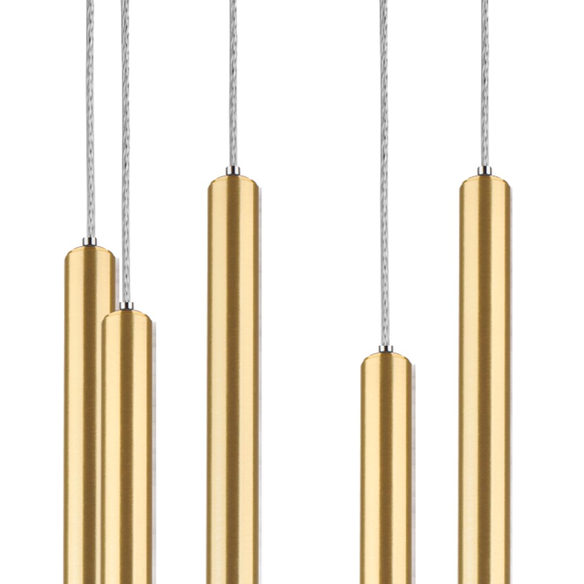 Комплект с подвесной люстрой Lightstar Tubo (574733+747433 (8шт) L8T747433