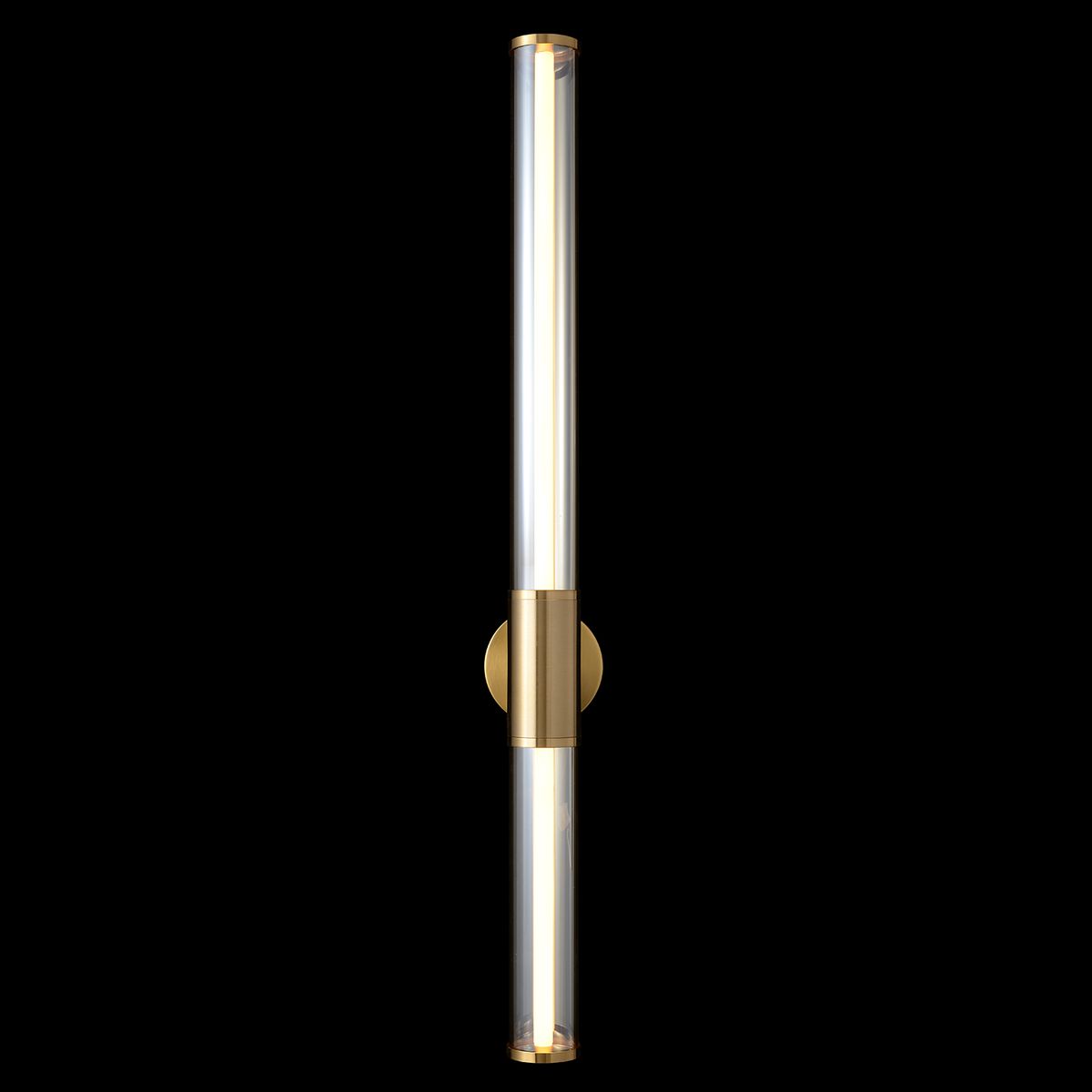 Настенный светодиодный светильник Crystal Lux Lineup AP18W Led Brass