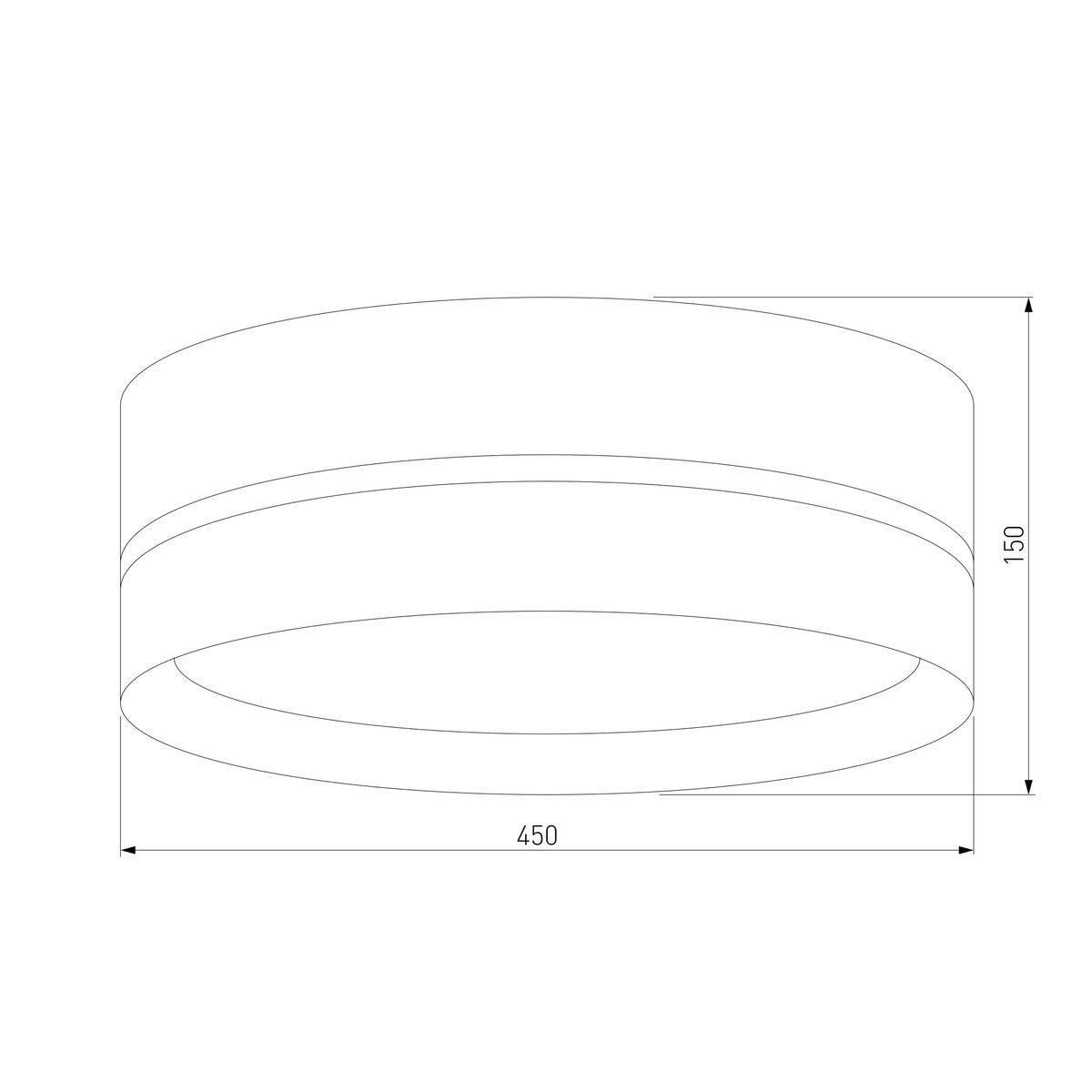 Потолочный светильник TK Lighting 6548 Paglia Black