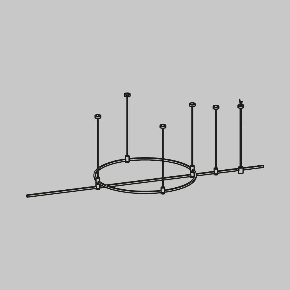 Готовая конструкция (набор) Maytoni Technical TFC-Flar-H05-PT