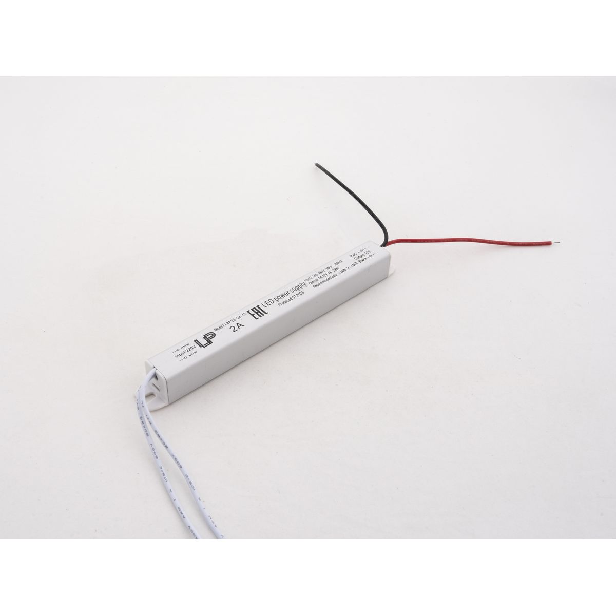 Блок питания LEDS POWER 24Вт 12В Super Slim 390058