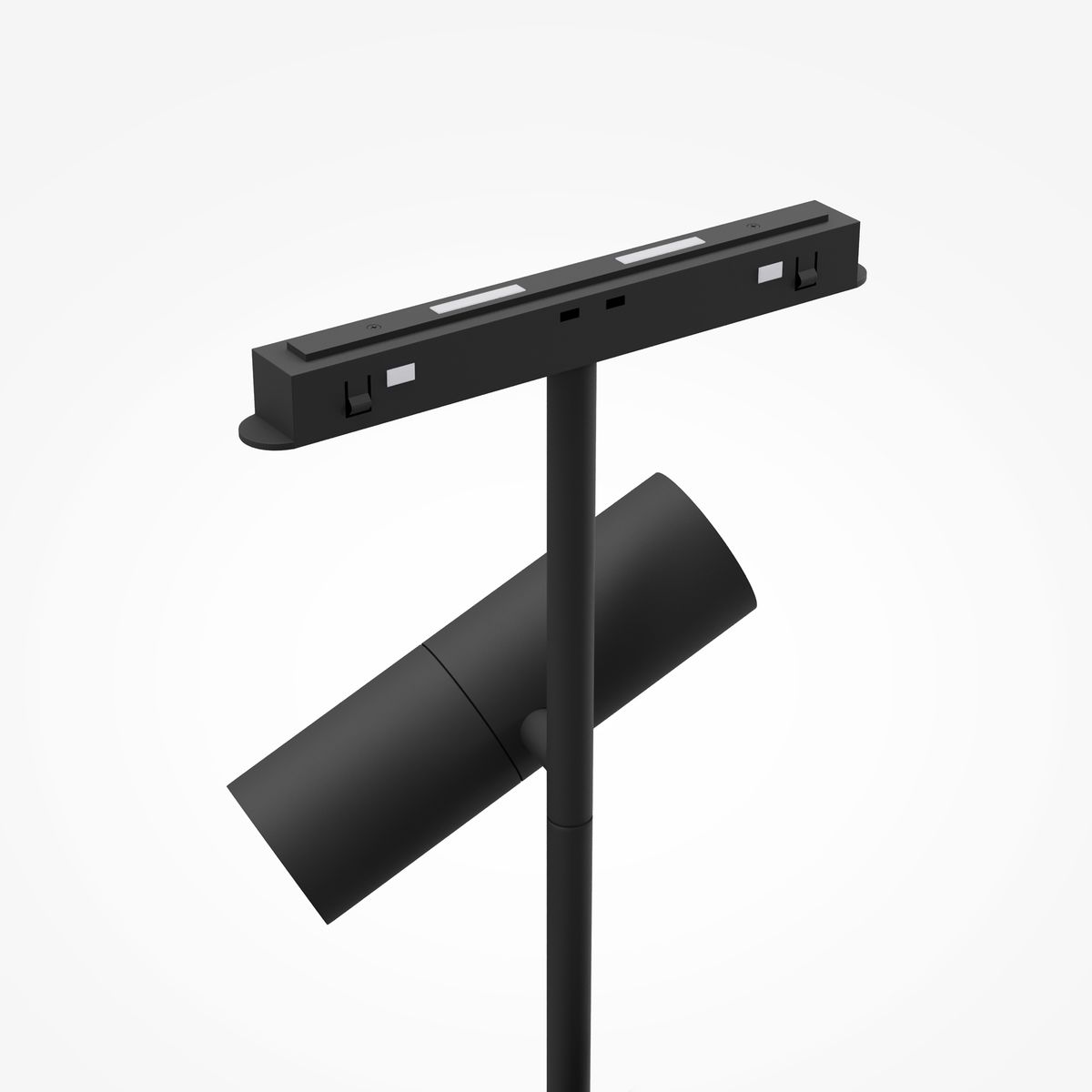 Трековый светодиодный светильник Maytoni Technical Magnetic Exility Elti Duo TR005-2-2X12W3K-B