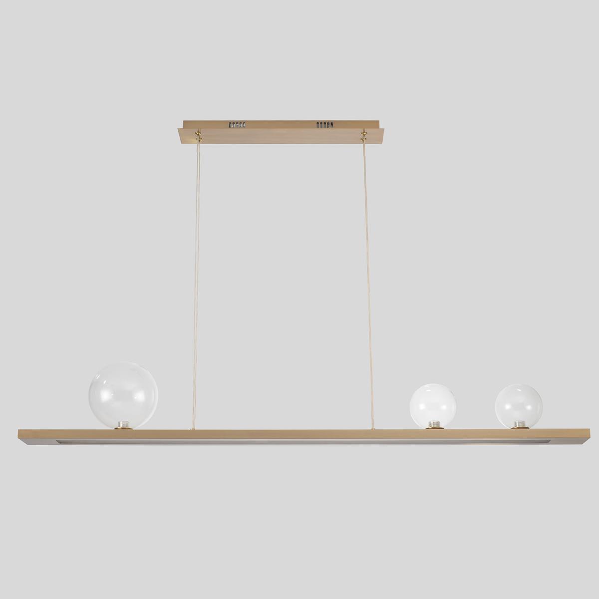Подвесной светильник Crystal Lux AHORA SP1  L1200 BRASS