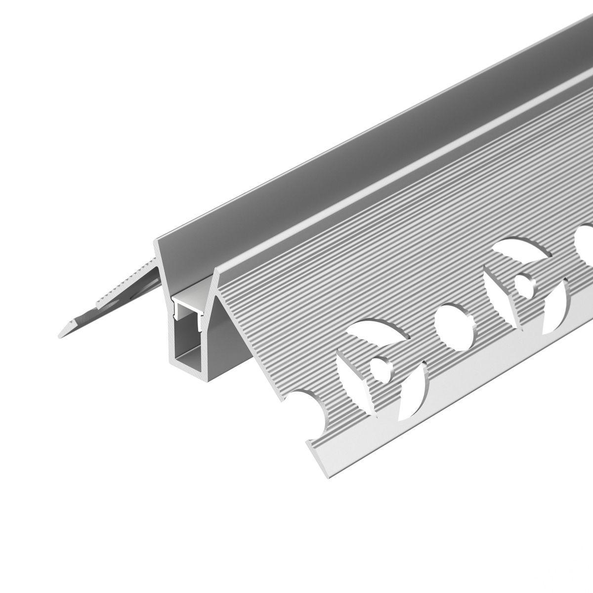 Профиль встраиваемый Arlight Decore-S6-Ext-V-Comfort-2000 Anod внешний 043163