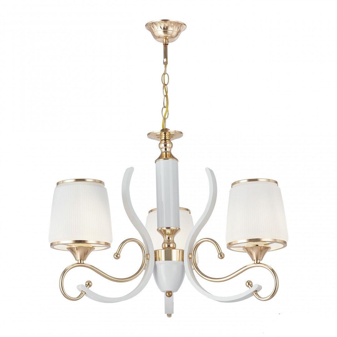 Подвесная люстра Arte Milano Florentia-3857 303857/3 Wh/Gd