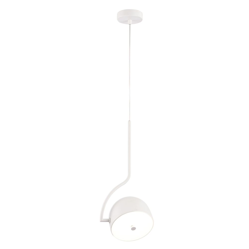 Подвесной светодиодный светильник Crystal Lux Correcto SP9W Led White