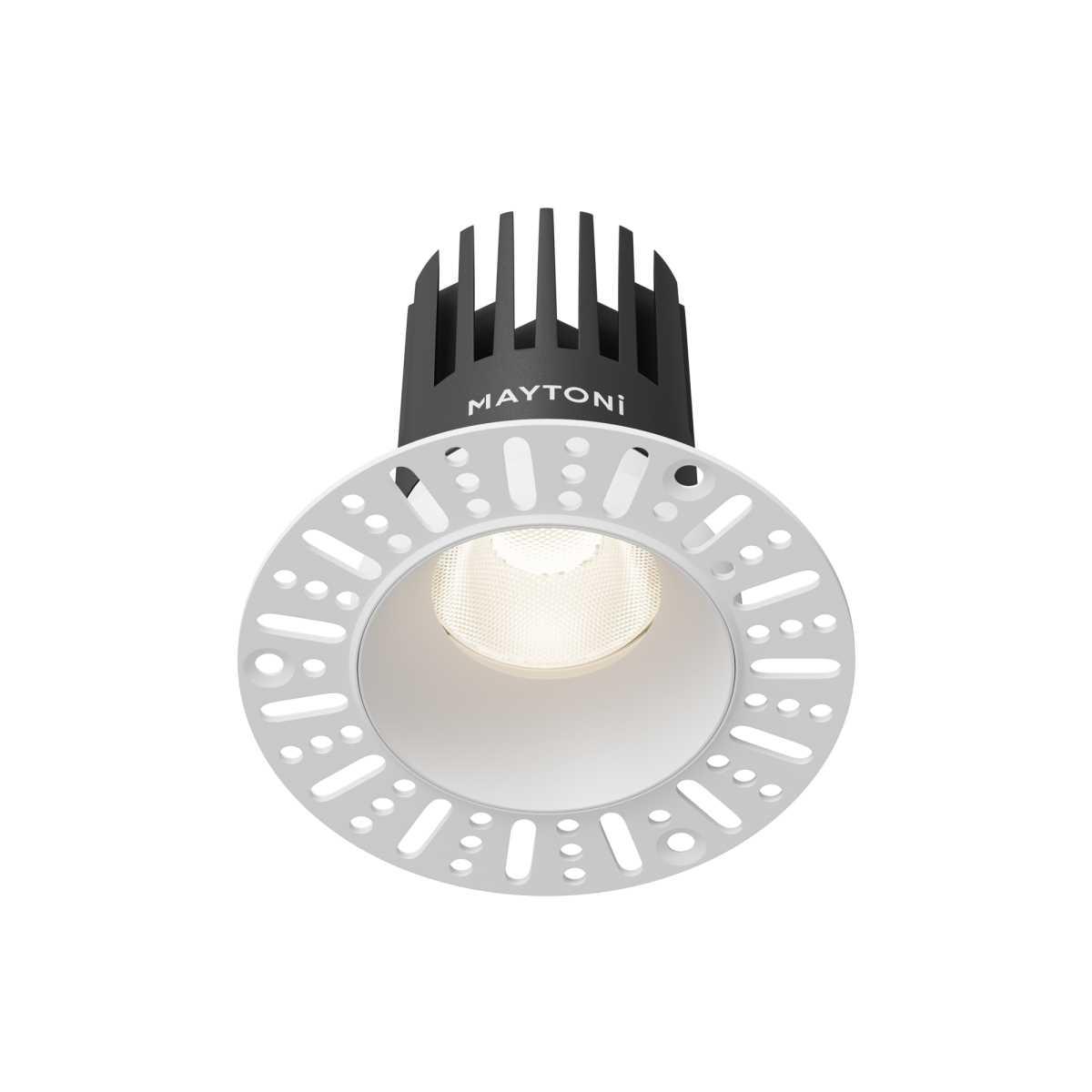Встраиваемый светильник Maytoni Technical Dip DL121-15W-4K-TRS-W