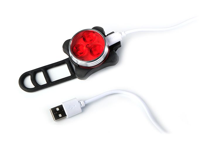 Велосипедный светодиодный фонарь ФАZA аккумуляторный 12 лм 53х42 BR3-L03