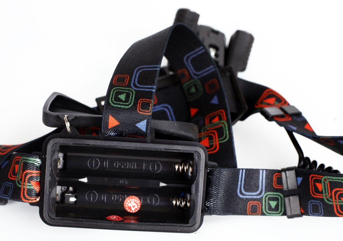 Налобный светодиодный фонарь Ultraflash аккумуляторный 100х90 400 лм E156 14660