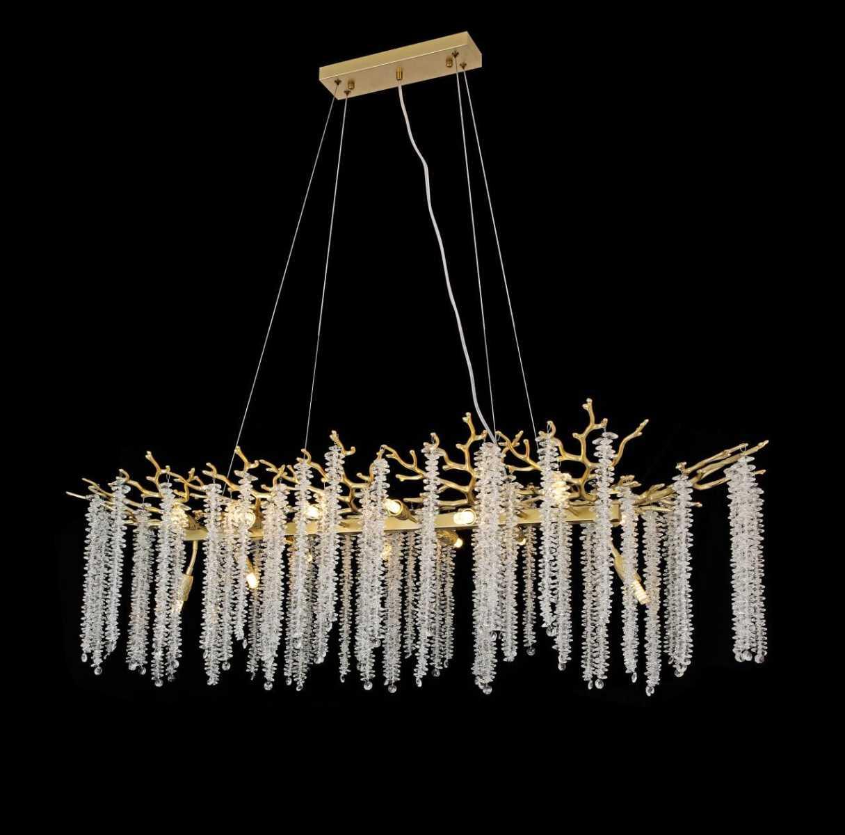 Люстра подвесная Alfa Light F1924-14 Bronze