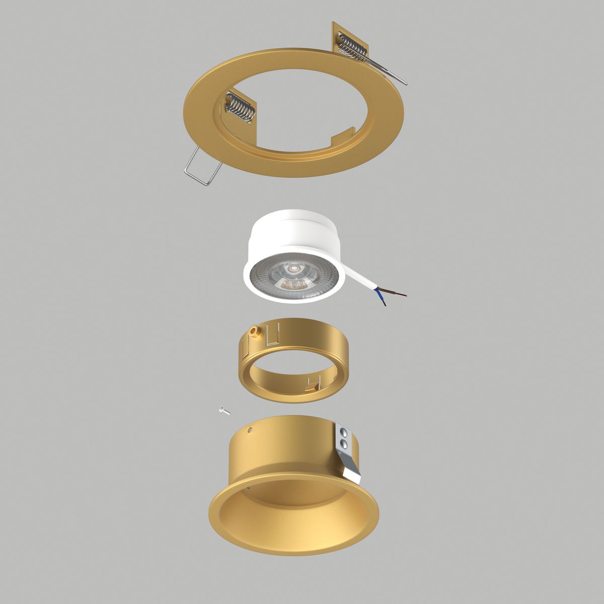 Комплект со светильником Lightstar Domino Round (214613+214603+214003) D61303GMOD