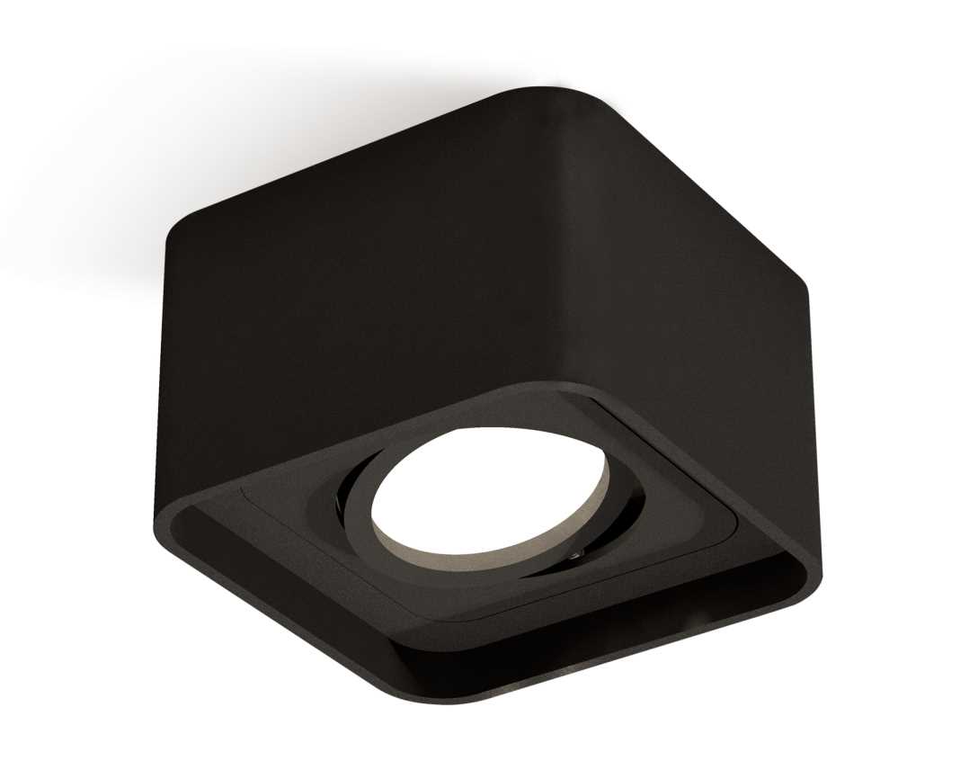 Комплект накладного светильника Ambrella light Techno Spot XS7833010 SBK черный песок (C7833, N7711)