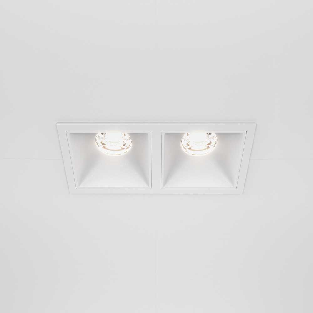 Встраиваемый светильник Maytoni Alfa LED DL043-02-10W4K-SQ-W