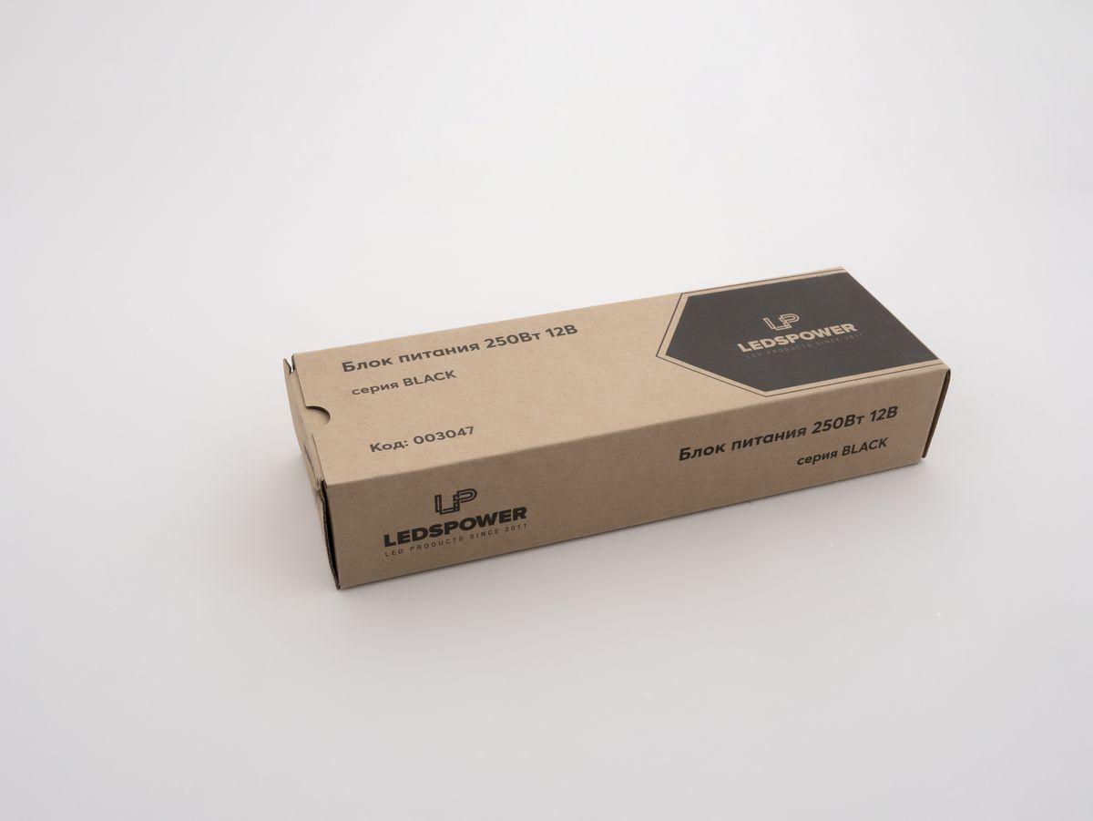 Блок питания LEDS POWER 250Вт 12В BLACK 003047